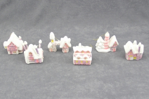 Gingerbread House Ornament (lot of 12)