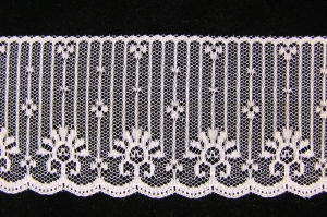 2.5 inch Flat Lace, pink (50 yards) MADE IN USA