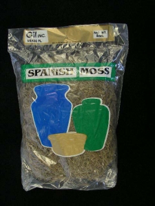 Spanish Moss, 8 oz. bag (lot of 12 bags)