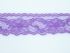 2 inch Flat Lace, Pansy (50 yards) 9665 Pansy 50, MADE IN CHINA