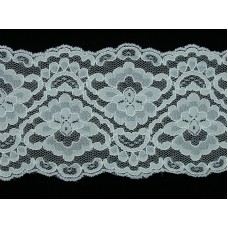 5.125 Inch Flat Double Edge Galloon Lace, Ivory (103 YARDS - FULL SPOOL) MADE IN USA