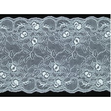 6.5 Inch Flat Double Edge Galloon Lace, Ivory (148 YARDS - FULL SPOOL) MADE IN USA