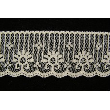 1.875 Inch Flat Lace, Natural (512 YARDS - FULL SPOOL) MADE IN USA
