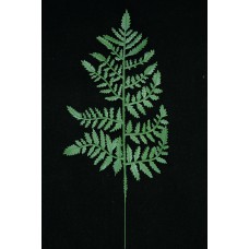Medium Artificial Plastic Leather Fern Spray with 18 Leaves (Lot of 1 Bundle - 12 pc. Per Bundle) SALE ITEM