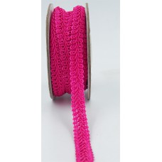 GIMP BRAID TRIM, Hot Pink, 3/8 Inch x 10 Yards (1 Spool) SALE ITEM