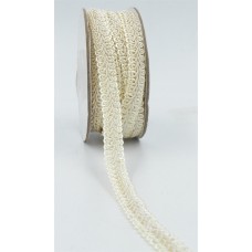 GIMP BRAID TRIM, Ivory, 3/8 Inch x 10 Yards (1 Spool) SALE ITEM