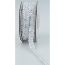 GIMP BRAID TRIM, White, 3/8 Inch x 10 Yards (1 Spool) SALE ITEM GIMP BRAID TRIM, White, 3/8 Inch x 10 Yards (1 Spool) SALE ITEM