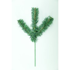 03 Tips, Artificial Green Canadian Pine Pick x 3 (LOT OF 1 PC.) SALE ITEM
