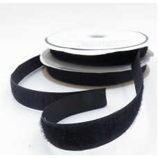 Black Hook and Loop Adhesive Back Paired 7/8 x 10 yds., (1 Spool) SALE ITEM