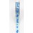 Light Blue Satin Ribbon Printed with "Bundle of Joy" in Blue, 5/8 Inch x 25 Yards (1 Spool) SALE ITEM