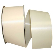 Ivory, Embossed, Polypropylene, Florentine Ribbon 2 ½ Inch x 100 yds., (1 Spool) SALE ITEM