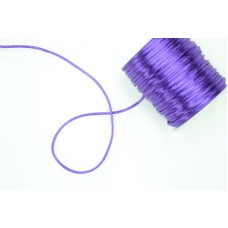 Round Satin Cord, Purple, 1.5mm x 76 Meters / 83.11 Yards (1 Spool) SALE ITEM