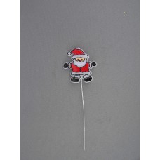 "Santa" Santa Cupcake Florist Pick (lot of 24) "Santa" Santa Cupcake Florist Pick (lot of 24)