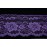 4 Inch Flat Lace, Royal Lilac (10 yards) MADE IN USA
