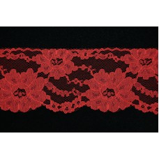 3 inch Flat Lace, Red (209-yard FULL SPOOL) MADE IN USA