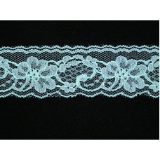 2 inch Flat Lace, Blue Light (462 YARDS FULL SPOOL) 9665 Blue Light 462, MADE IN CHINA