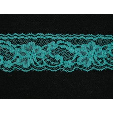 2 inch Flat Lace, Teal Green (480 YARDS FULL SPOOL) 9665 Teal Green 480, MADE IN CHINA