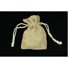 3"X4" Burlap Pouches (Lot of 1 Poly Bag - 6 pcs. Per Poly Bag) SALE ITEM