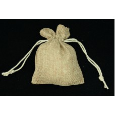 4"X5" Burlap Pouches (Lot of 1 Poly Bag - 6 pcs. Per Poly Bag) SALE ITEM