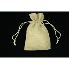 5"X7" Burlap Pouches (Lot of 1 Poly Bag - 6 pcs. Per Poly Bag) SALE ITEM