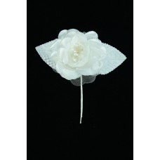 White Open Rose  (Lot of 12) SALE ITEM
