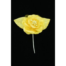 Yellow Open Rose  (Lot of 12) SALE ITEM