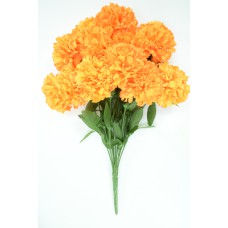 Orange Carnation Bush x12  (Lot of 1) SALE ITEM