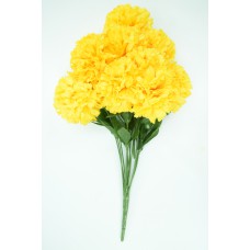 Yellow Carnation Bush x12  (Lot of 1) SALE ITEM