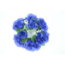 Navy Blue Candle Ring For Pillar Candle (Lot of 1) SALE ITEM