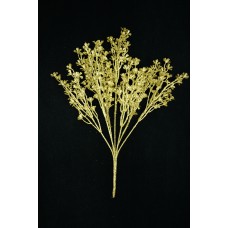 Gold Glitter Grass Bush x7 (Lot of 1) SALE ITEM