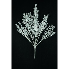 Silver Glitter Grass Bush x7 (Lot of 1) SALE ITEM