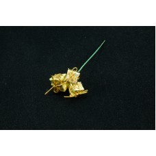 Gold Mini Gift Box Pick x 3 (lot of 12) SALE ITEM
