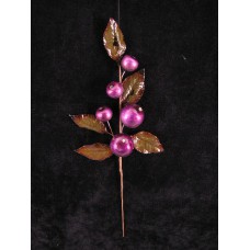 Purple Artificial Berry Spray, 16 inch (lot of 36)