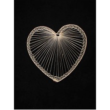 Abaca Heart, 12 inch (lot of 50) SALE ITEM