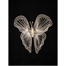 Abaca Butterfly with Scalloped Wings, 12 inch (lot of 24) SALE ITEM