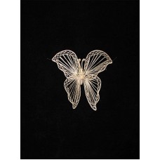 Abaca Butterfly with Scalloped Wings, 8 inch (lot of 24) SALE ITEM
