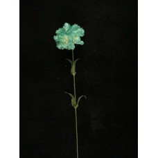 Single Carnation Spray, teal (lot of 12)