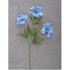Peony Spray, colonial blue, 16 inch (lot of 12)