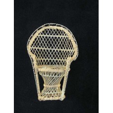 Wicker Peacock Chair, 12 inch (lot of 12)