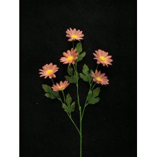 Daisy Silk Flower, Mauve (lot of 12)
