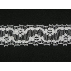 1.375 Inch Flat Lace, VS White (Marshmallow) (334-yard FULL SPOOL) MADE IN USA