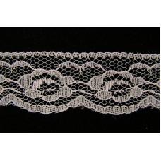 1.25 Inch Flat Lace, Pink (750 Yard FULL SPOOL)