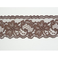 2 Inch Flat Lace, Brown (400 Yards - FULL SPOOL) MADE IN USA