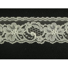 2 Inch Flat Lace, Natural (400 Yards - FULL SPOOL) MADE IN USA