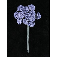 Medium Ribbon Rose, Williamsburg blue (lot of 12 bunches)