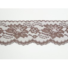 3 Inch Flat Lace, Brown (325 Yards - FULL SPOOL) MADE IN USA