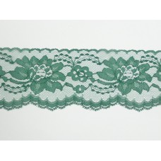 3 inch Flat Lace, hunter green (325 YARD - FULL SPOOL) MADE IN USA