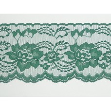 4 Inch Flat Lace, Hunter Green (170 YARD - FULL SPOOL) MADE IN USA
