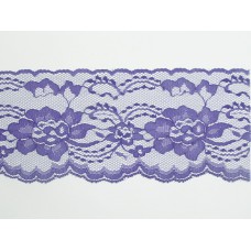 4 Inch Flat Lace, Purple (170 YARD FULL SPOOL) MADE IN USA