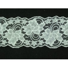 4 Inch Flat Galloon Lace, Ivory (180 yards FULL SPOOL) MADE IN USA